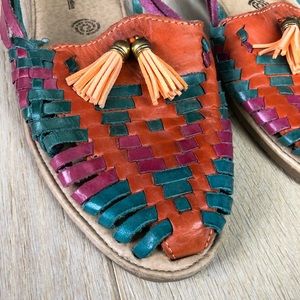 Mexican Leather Espadrilles